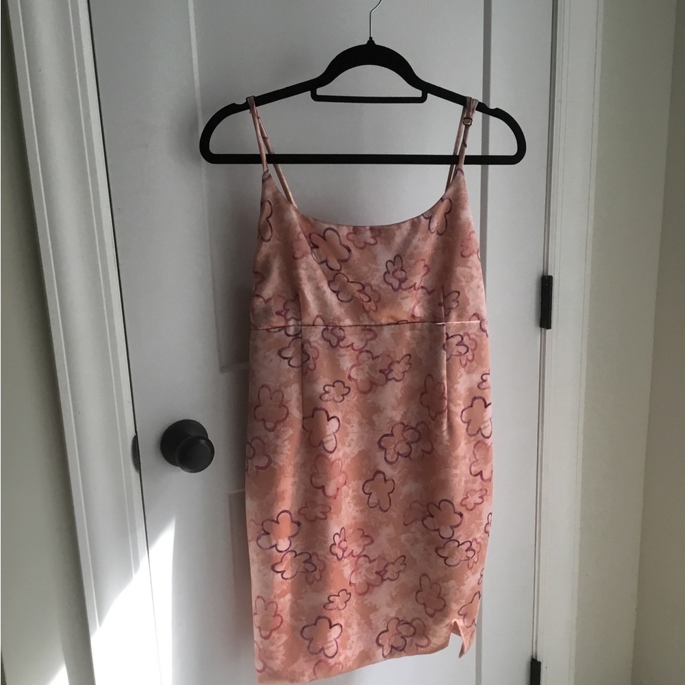 Wild Fable Pink Floral Mini Dress